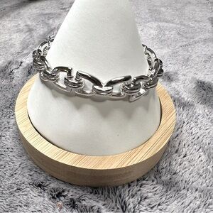 Signed MONET Chunky Chain Link Bracelet